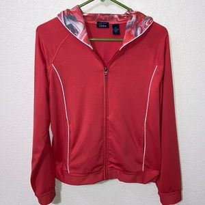 IZOD Stretch Workout Jacket. Sz Small